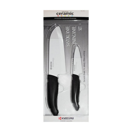Kyocera Ceramic Knife Set 2Pc FK-2PCCWH4ACE